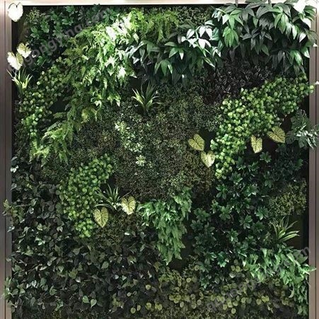 仿真植物墙 仿真草坪墙面装饰室内室外草皮 绿色配材绿化绿植墙植物墙