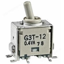 进口拨动式贴片型号G3T-12超小型钮子开关品牌SMT