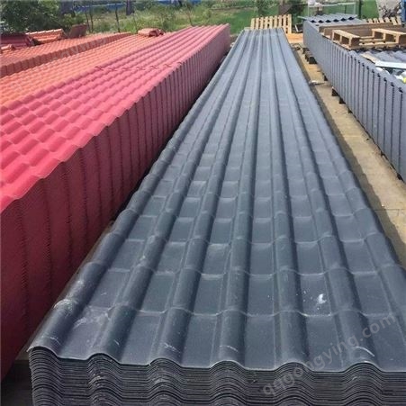 山西PVC树脂瓦防火阻燃屋顶瓦屋顶改造树脂塑料瓦优质供应-懿杉建材