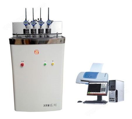上海众路 XRW-300B4 维卡软化点温度测定仪 4架热变形维卡温度测试仪 高强度热固性层压材料