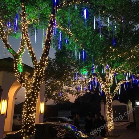 北京广场亮化 商场酒店街道亮化 承接树木夜景亮化 亮化树缠绕灯