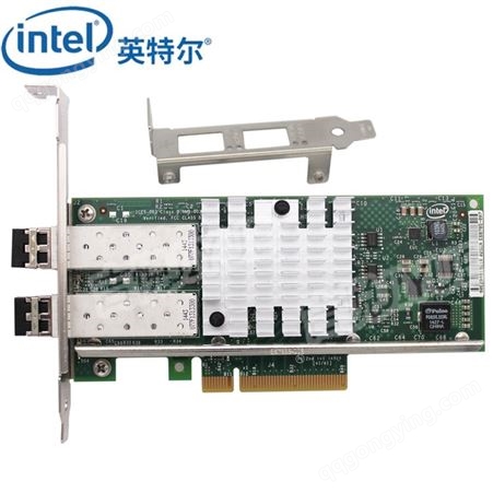 Intel网卡X520-SR万兆E10G42BFSR双口10G光纤网卡服务器PCI-E原装