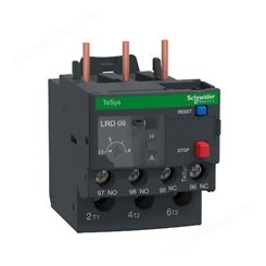施耐德热过载继电器LRD08C 整定电流2.5-4A CCC CE UKCA认证