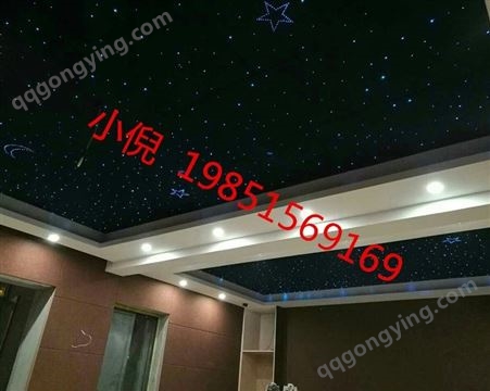 湖南永州市LED光纤星空顶满天星模块安装   私人定制