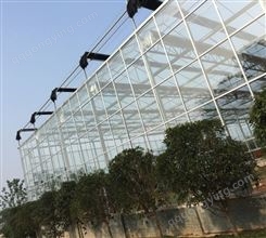 玻璃温室大棚 蔬菜种植花卉育苗 保温透光 设计合理 鑫利丰