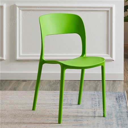 北欧新款餐椅成人塑料靠背椅现代简约洽谈椅户外休闲椅餐厅等位椅