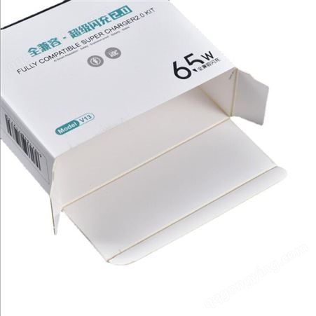来稿定做数据线白卡纸盒开窗盒 深圳包装厂专业各种包装盒