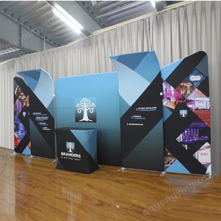 布易展 ZB-KMX广州工厂直供舞台背景墙 会议背景板 签到处背景板可租赁及安装