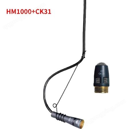 AKG/爱科技 HM1000+CK31电容话筒专业悬挂麦克风吊麦吊装话筒