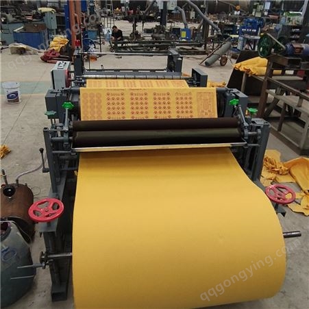 厂家销售河北烧纸压花印刷机 全自动黄纸压泡机 火纸机生产厂家
