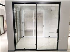 卫生间不锈钢门定做   铝合金卫生间门供应商    卫生间铝合金门工程