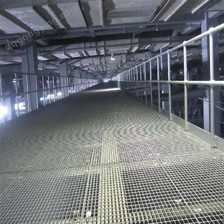 领冠建筑吊顶钢格栅板G405 湖南娄底工业平台镀锌钢格栅板