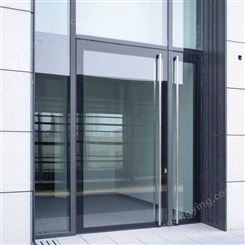 铝合金玻璃门定做   无框玻璃门供应商   商场玻璃门工程