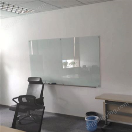 整个墙壁是玻璃白板 玻璃白板涂鸦 环保玻璃白板订制-优雅乐