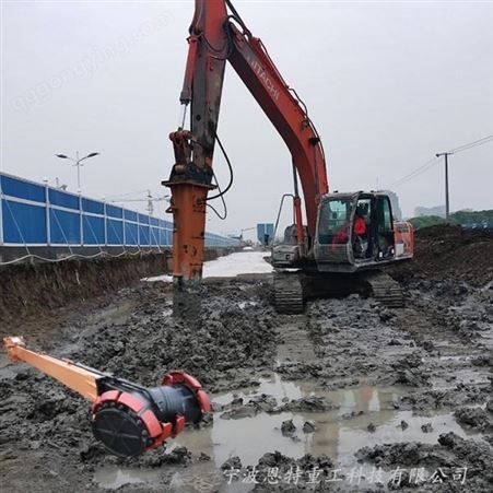 PM200清淤设备生产加工 於泥固化设备 道路地基固化 淤泥清理设备