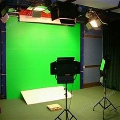 电台演播室专用摄影摄像电动抠像幕布