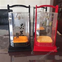优质PET透明酒盒山东信义酒盒包装厂家设计制作