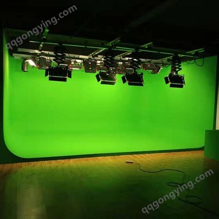 虚拟演播室系统 灯光搭建工程 直播间融媒体设计 演播室装修二次改造方案