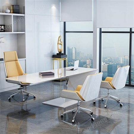 南京办公家具厂靠背办公椅水曲柳西皮老板椅升降北欧洽谈椅伟通品牌