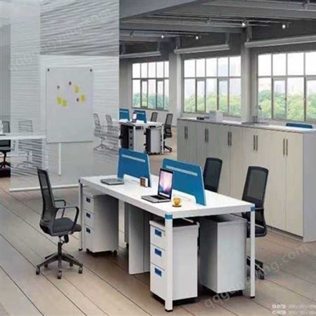 板式职员桌 屏风隔断工位 现代简约电脑办公桌