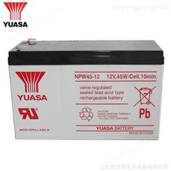 YUASA汤浅蓄电池NPW45-12 铅酸免维护12V9AH ups电源直流屏电池
