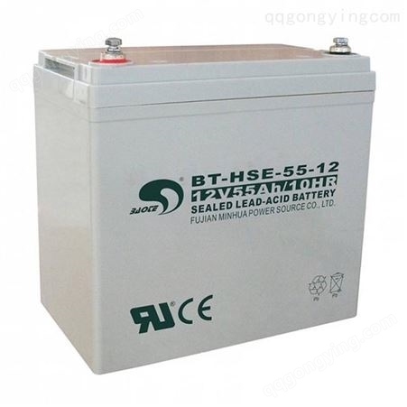 赛特蓄电池BT-HSE-55-12 12V55AH/10HR直流屏 ups电源配套蓄电池