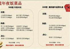 上海老饭店福篮年夜饭菜礼盒988型牛势冲天套餐全国多地可用把上海味道带回家